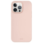 Uniq Lino Hue Magclick Charging &uuml;mbris jaoks iPhone 15 Pro Max - roosa