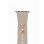 Pin Charms set jaoks watch straps butterfly rose kuldne