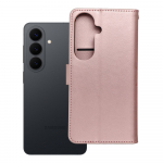 MEZZO knygos tipo dėklas telefonui SAMSUNG S26 su mandala, rožinio aukso spalvos