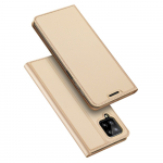 Dux Ducis Skin Pro raamaturiiuli t&uuml;&uuml;pi &uuml;mbris Samsung Galaxy A22 4G jaoks kuldne