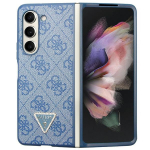 Guess 4G Triangle Strass &Uuml;mbris jaoks Samsung Galaxy Z Fold 5 - sinine