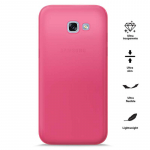PURO 0.3 Nude &uuml;mbris seadmele Samsung Galaxy A3 (2017), fluorestseeruv roosa