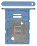 SIM kortelės laikiklis Samsung A156 A15 5G Blue originalus (service pack)