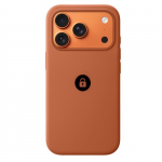 Dėklas "Silicone Case v2" iPhone 17 / Terakotos / pakuotėje