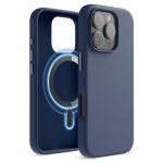 &Uuml;mbris "TM MagSafe Silicone" iPhone 16 Pro Max / Teksassinine /