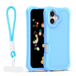 Safepop &uuml;mbris rihmaga iPhone 17 6,3" jaoks sinine