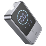 Powerbank 10000 mAh 2,4A 18W with a car jump-start function Hoco QS7 metal gray