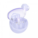 HOCO belaidės ausinės bluetooth TWS EW202 violetinės