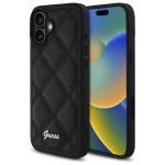 Guess Quilted Metal Logo iPhone 16 Plus &Uuml;mbris - Must
