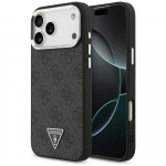 GUESS &uuml;mbris jaoks IPHONE 17 Pro Max compatible with MagSafe GUHMP17XP4TSRCMK (PU 4G W/Triangle Logo SL) must