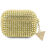 Guess Rhinestone Triangle &Uuml;mbris jaoks AirPods Pro 2 (2022/2023) - Gold