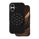 Silikoninis Stick dėklas for iPhone 16 6,1" juodas