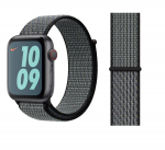 ORIGINAL APPLE NIKE Sport Loop dirželis 44MM MXN52ZM/A INDIGO/LIME BAND
