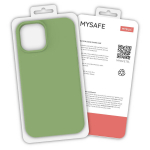 MYSAFE silikoninis Dėklas IPHONE 13 PRO MAX pistacijų BOX