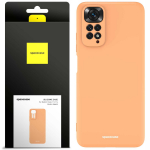 Spacecase silikoninis dėklas Redmi Note 11/11s oranžinis