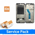 LCD ekraan &uuml;hilduv Xiaomi Redmi 14C 4G / Poco C75 must raamiga (Service Pack)