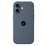 Dėklas "Silicone Case v2" iPhone 17 Pro / Inkaro mėlyna / pakuotėje