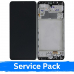 LCD Ekraan &uuml;hilduv Samsung M325 M32 must raamiga (Service Pack)