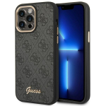 Guess 4G Vintage Gold Logo &uuml;mbris iPhone 14 Pro must