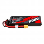 Gens Ace G-Tech 5000 mAh 7,4 V 60C 2S1P Lipo aku, pol&uuml;karbonaadist korpus ja XT60-pistikuga