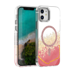 Epoxy Mag &uuml;mbris iPhone 12 / 12 Pro 6,1" roosa
