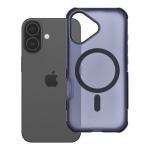 &Uuml;mbris iPhone 17 Forcell F-Protect BumperX Premium MagSafe-ga &uuml;hilduv tumesinine