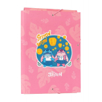 Disney Stitch A4 dokumendimapp kummipaelaga, 24 &times; 34 cm