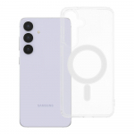 CLEAR MAG COVER dėklas telefonui, suderinamas su Magnetiniu SAMSUNG S25 FE permatomas