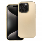 METALLIC &Uuml;mbris jaoks IPHONE 15 Pro Pro kuldne