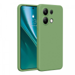 Etteri Silicone &uuml;mbris jaoks Xiaomi Redmi Note 13 4G light roheline