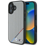 BMW M Perforated Tricolor Line MagSafe iPhone 16 &Uuml;mbris - hall