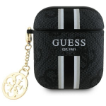 Guess GUA2P4RPSK AirPods 1/2 cover must/must 4G Printed Stripes Charm