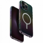 Uniq Iridescia Magclick Charging &Uuml;mbris jaoks iPhone 16 Pro Max - Must