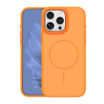 Frame Thin Mag dėklas for iPhone 16 Pro 6,3" oranžinis