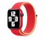 ORIGINAL APPLE Sport Loop dirželis 44MM MJG33ZM/A (PRODUCT) RAUDONAS Be pakuotės