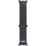 Rihm Audi Logo Genuine Leather Magnetic Ring jaoks Apple Watch 40/41/42mm must