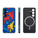 FC Barcelona dėklas Samsung Galaxy S24 magnetinis dėklas MagSafe OCFCBMCS24SP SP