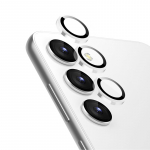 Crong Lens Ring karastatud klaasist kaamera objektiivikaitse seadmele Samsung Galaxy S24, l&auml;bipaistev