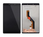 Ekranas Samsung T290 Tab A 8.0 2019 su lietimui jautriu stikliuku ir rėmeliu Black (Refurbished) ORG