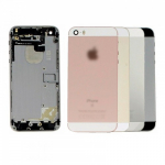 Galinis dangtelis skirtas iPhone SE juodas HQ