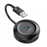 Adapteris USAMS "SJ414" (Input: USB / Ouput: 4-USB)