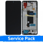 LCD ekraan &uuml;hilduv Xiaomi Redmi Note 13 Pro 5G / Poco X6 5G raamiga / Ocean Teal / (Service Pack)