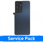 Galinis dangtelis suderinamas su Samsung G998 S21 Ultra / Phantom Navy / (Service Pack)