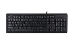 A4Tech KR-92 klaviatūra Universalus USB QWERTY Anglų Juoda