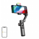 AOCHUAN XE stabilisaator RGB valgustusega (must)