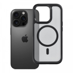 &Uuml;mbris iPhone 16 PRO Forcell F-Protect Smoke Hybrid Premium &uuml;hildub MagSafe-ga must