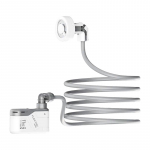 Flextail Max Shower kaasaskantav du&scaron;&scaron; koos &uuml;mbrisega (valge)