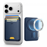 ESR Classic RFID-kaitsega MagSafe magnetiline telefoni kaarditasku &ndash; tumesinine