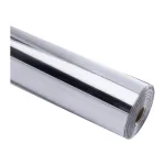 HTVRONT kroomiefektiga metalliseeritud isekleepuv kile, 30.5 cm &times; 90 cm, h&otilde;bedane