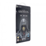 Apsauginis stiklas pilnas dangtis itin tvirtas privatumo (Privacy) temperuotas stiklas 9H - skirtas iPhone 15 Pro (full glue)